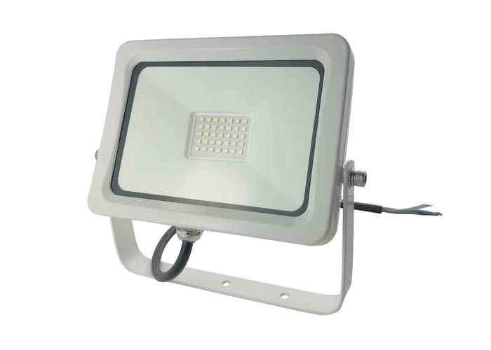 Waterproof 30w Decorative Outdoor Led Flood Lights Slim Driverless Design