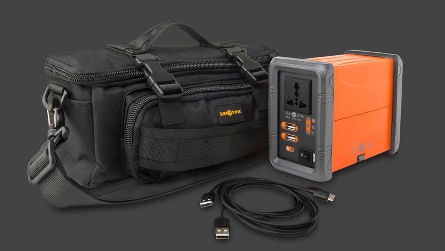 Professional Orange Pocket Power Station Includes 2 Meters Cable 1.45kg Weight